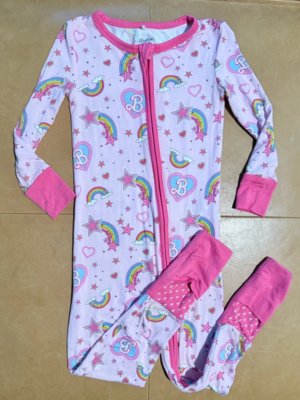Posh Peanut Barbie Viscose Bamboo Footie 2T
